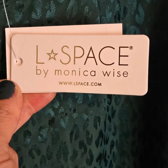 L*Space Green Wide-Leg Trousers - Picture 12 of 13